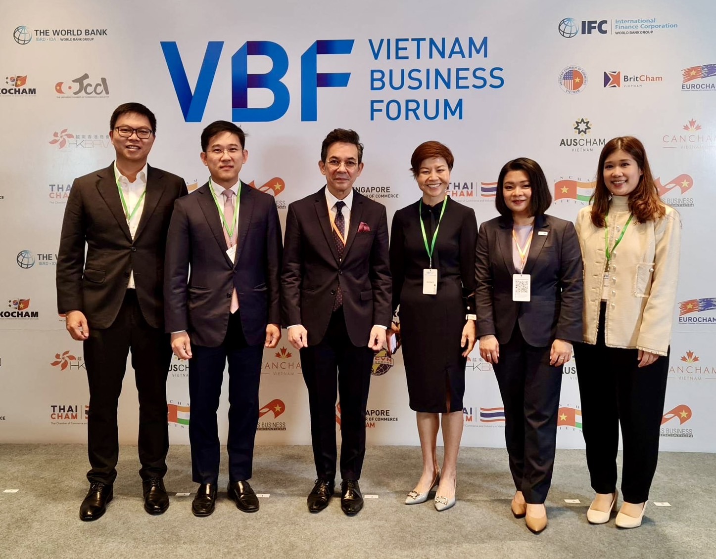 ThaiCham’s representatives, Thai Ambassador to Vietnam and members attended the Annual Vietnam Business Forum.