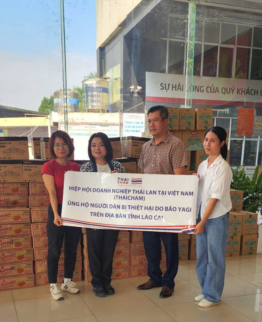 ThaiCham delivers relief aid to disaster victims in Lao Cai province