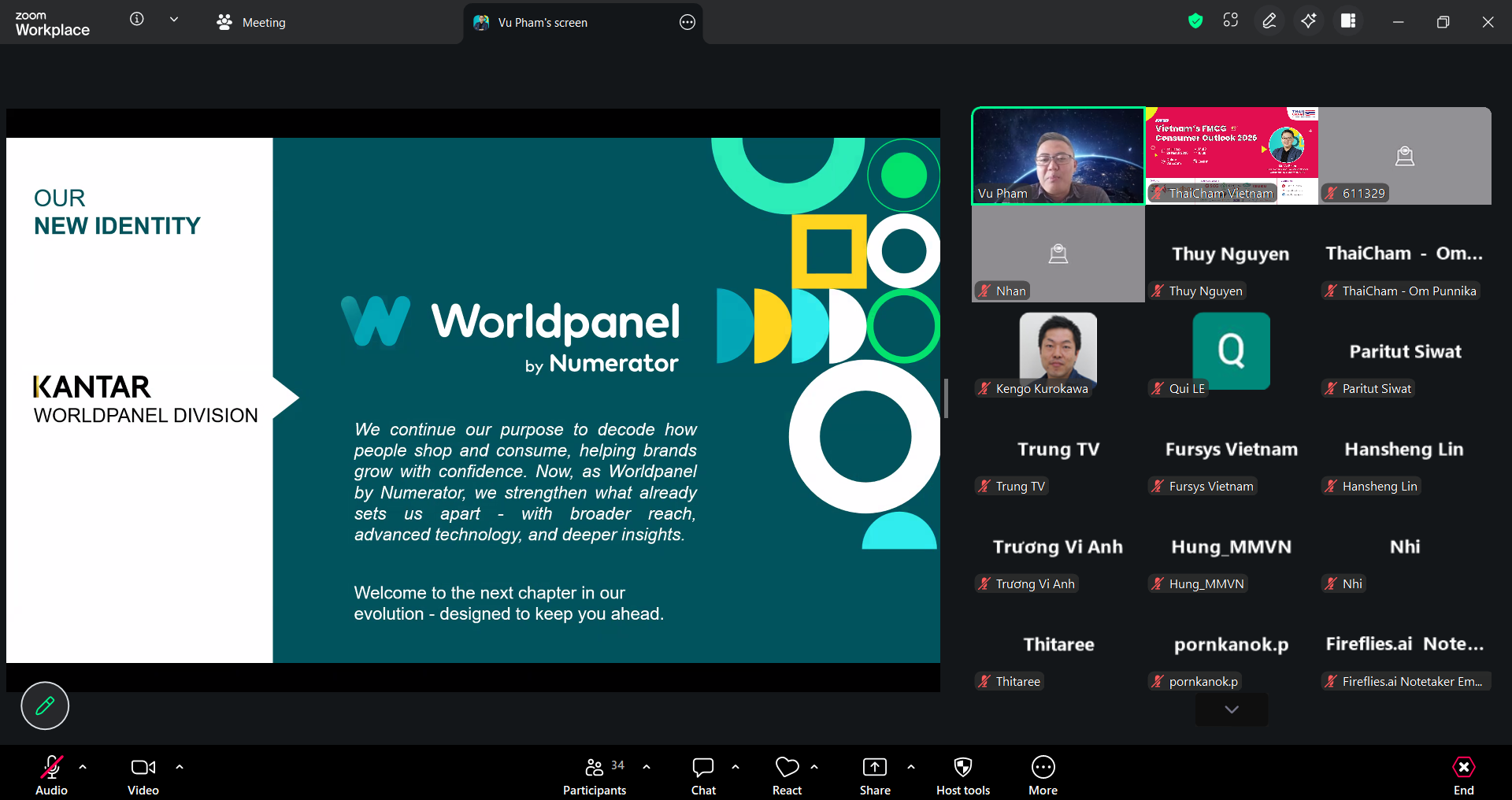 Mr. Vu Pham, Senior New Business Development Manager, Worldpanel by Numerator, APAC