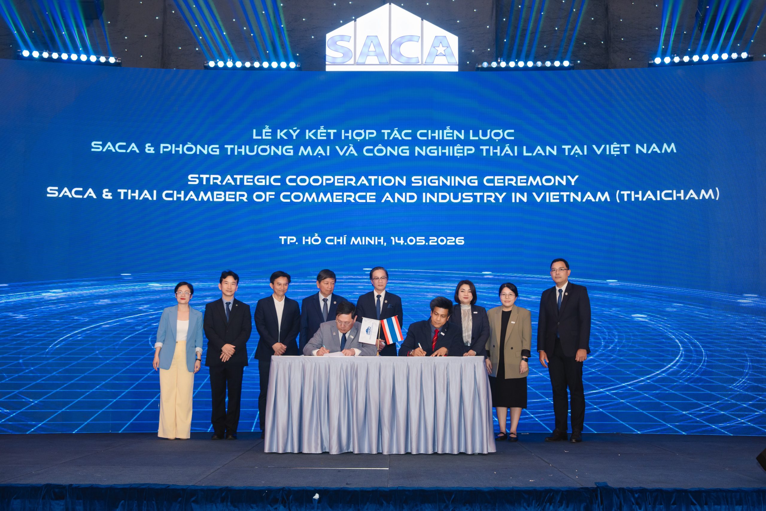 ThaiCham and SACA Sign Memorandum of Understanding to Strengthen Cooperation