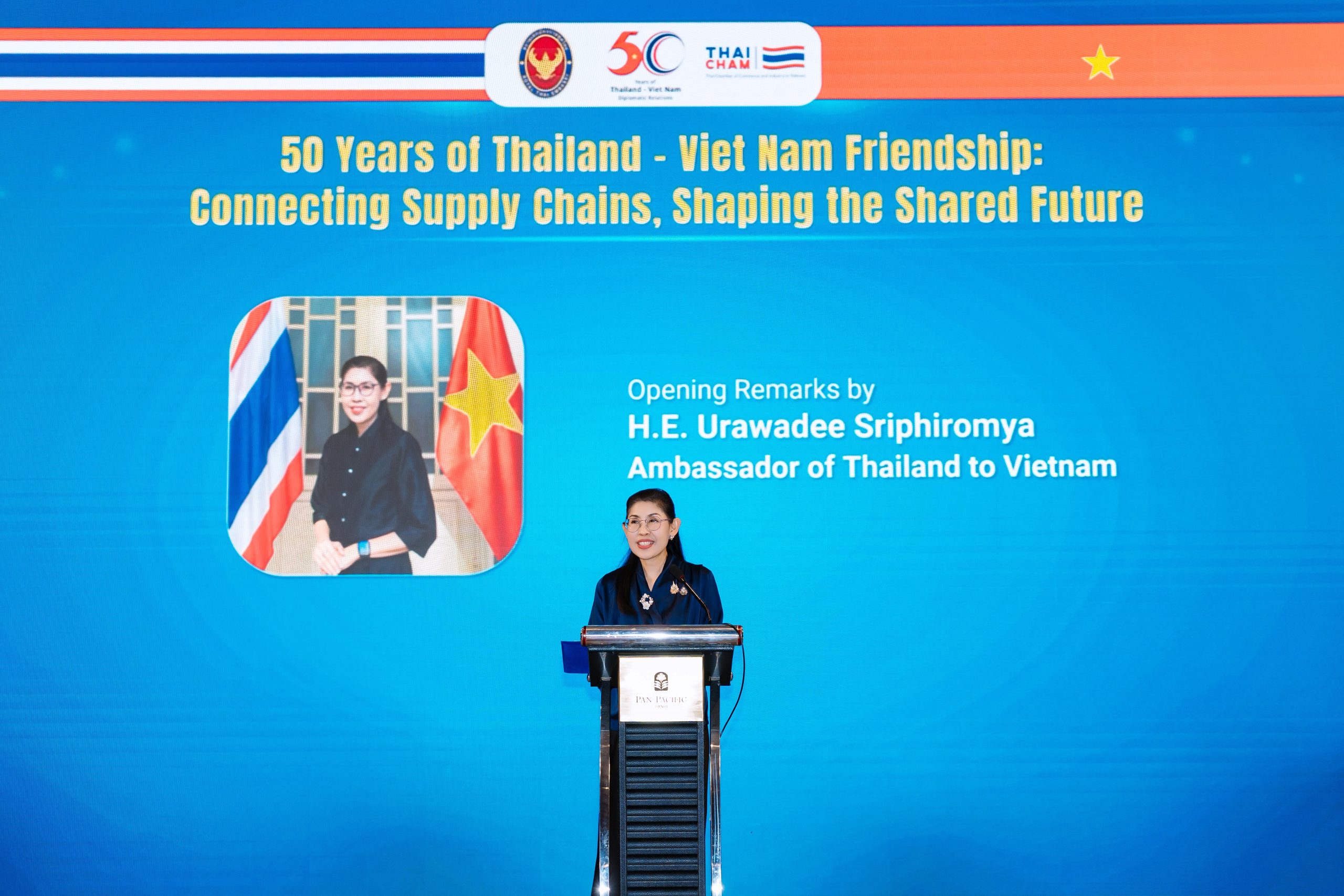 H.E. Mrs. Urawadee Sriphiromy, Ambassador of Thailand to Vietnam