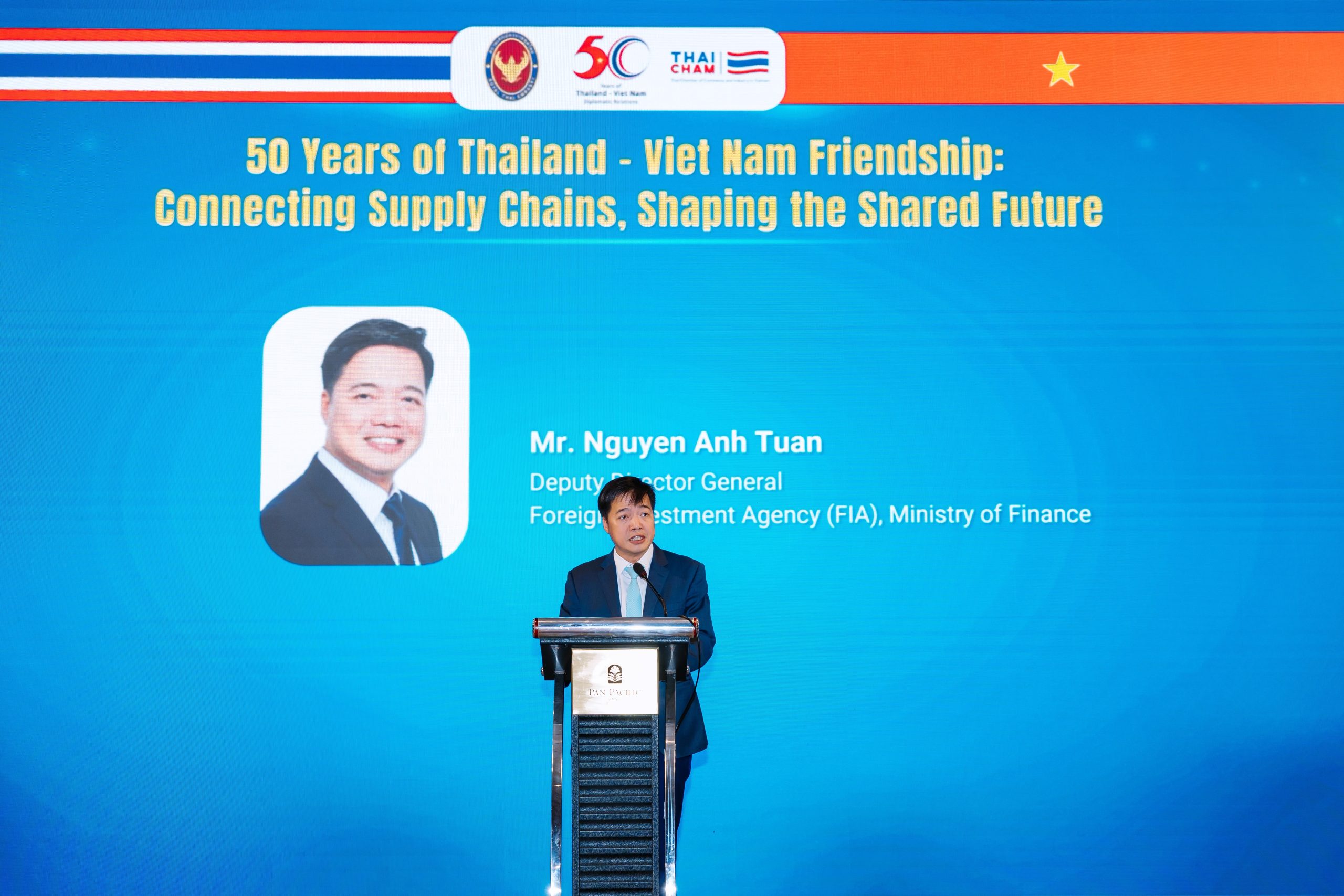 Mr. Nguyen Anh Tuan, Deputy Director General of the Foreign Investment Agency, Ministry of Finance of Vietnam