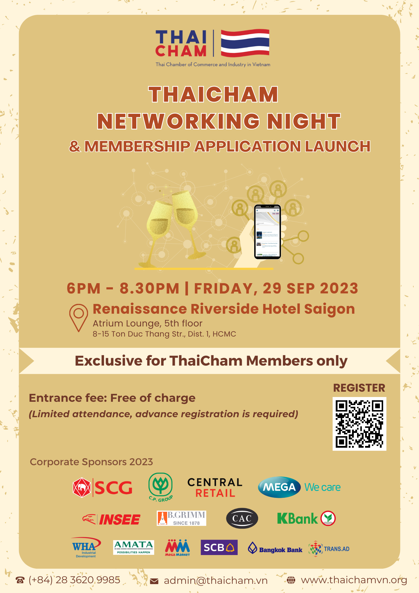 Poster ThaiCham Networking