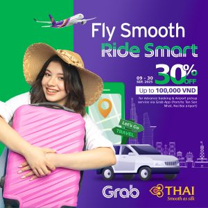 Fly Smooth, Ride Smart with Thai Airways and Grab